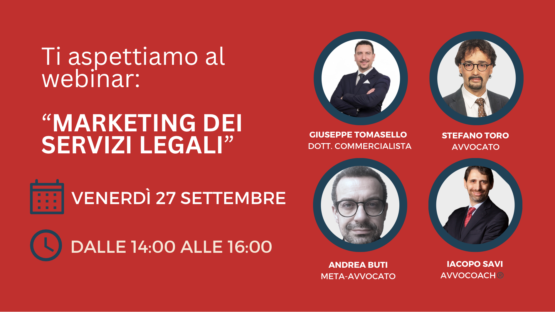 Webinar per gli avvocati, marketing dei servizi legali